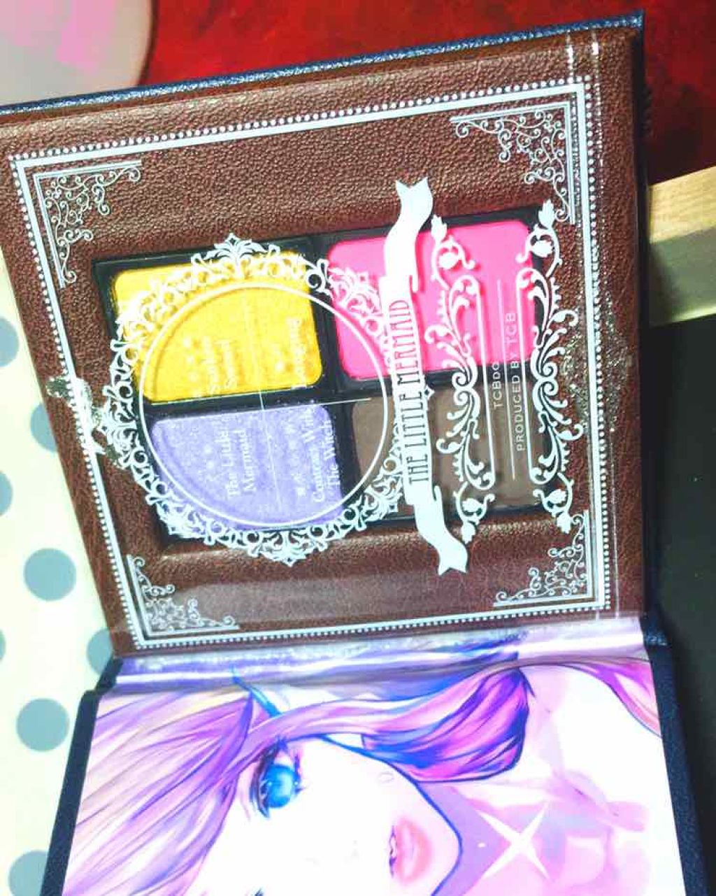 TCB童話シリーズ『人魚姫をモチーフにしたアイシャドウ』/cosme play/アイシャドウパレットを使ったクチコミ(2枚目)