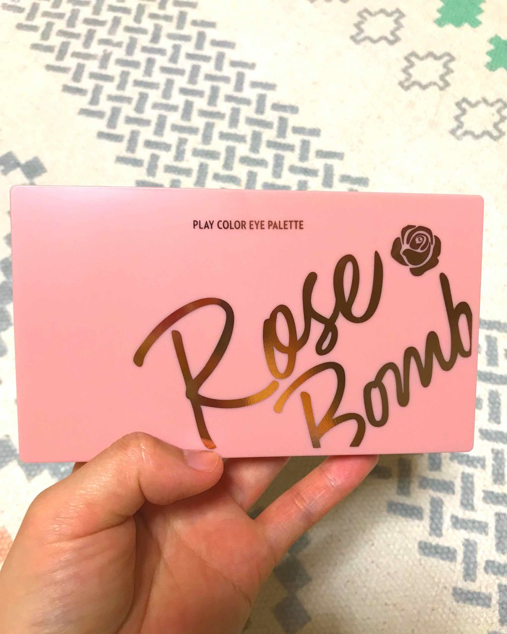 プレイカラーアイパレット ローズボム/ETUDE/アイシャドウパレットを使ったクチコミ(1枚目)