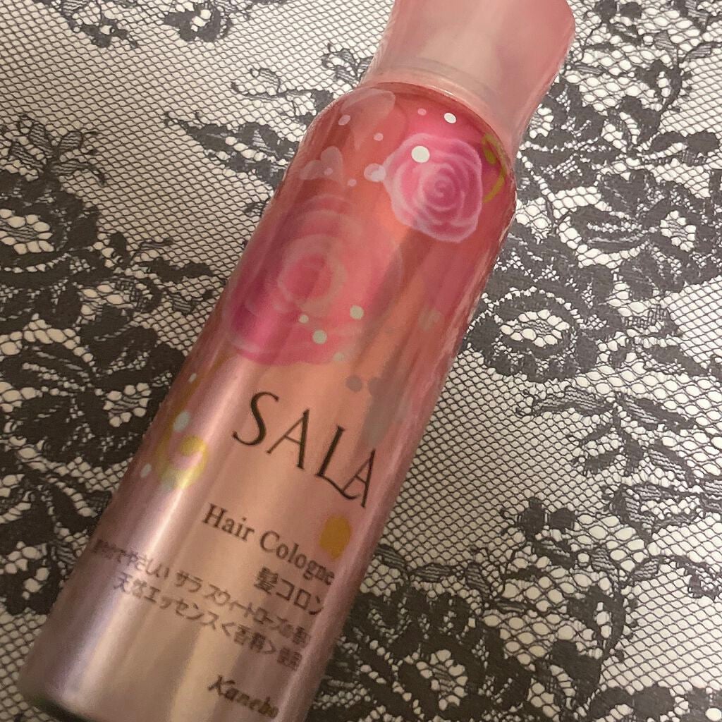 髪コロンB(サラ スウィートローズの香り)/SALA/ヘアミストを使ったクチコミ(1枚目)