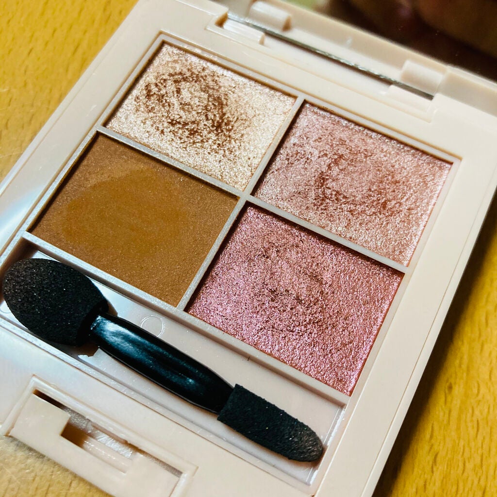 イロアソビ 4色アイパレット/iroasobi/アイシャドウパレットを使ったクチコミ(1枚目)