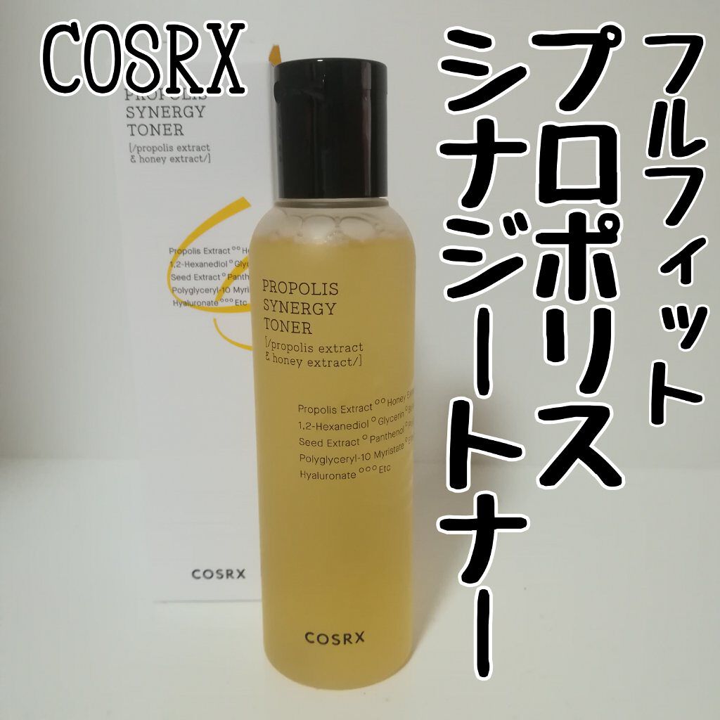 フルフィットプロポリスシナジートナー/COSRX/化粧水を使ったクチコミ(1枚目)