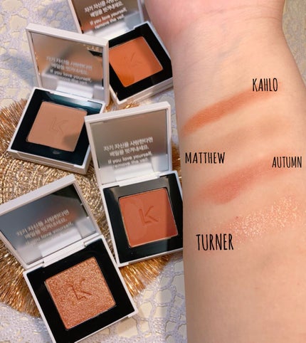 ジャストアイシャドウ 03 MATTHEW/Laka/単色アイシャドウを使ったクチコミ(2枚目)