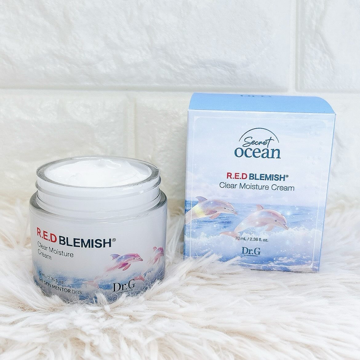 レッドブレミッシュ クリアモイスチャークリーム/Dr.G/フェイスクリームを使ったクチコミ（3枚目）