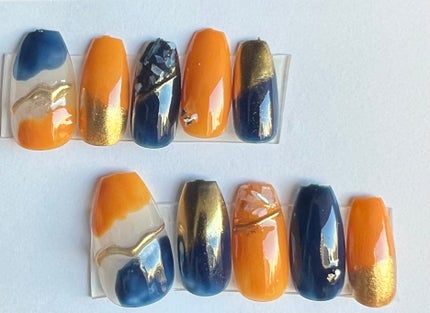 BRG ジェルネイル 40 マスタード/DAISO/ジェルネイルを使ったクチコミ(1枚目)