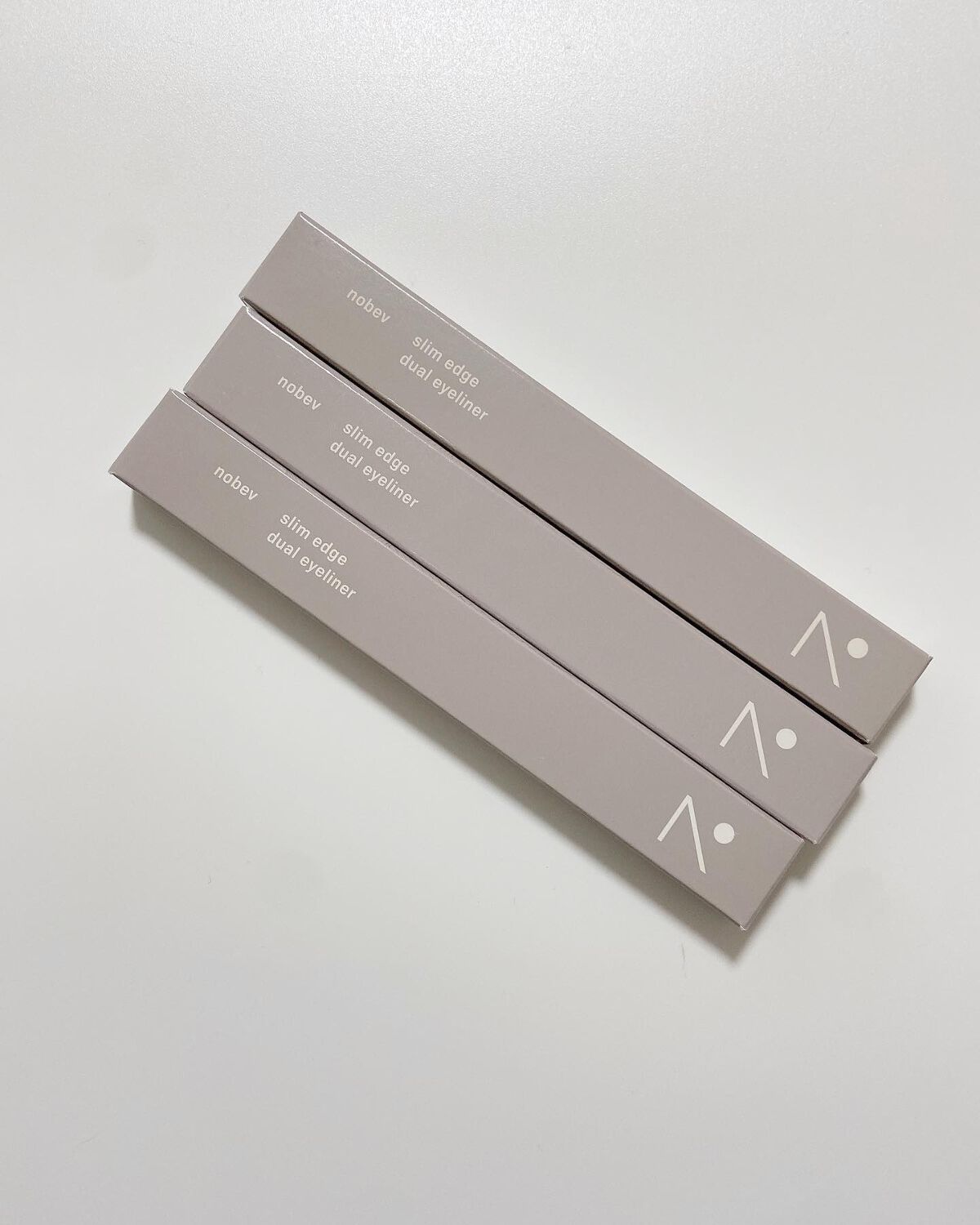 スリムエッジデュアルアイライナー/nobev/リキッドアイライナーを使ったクチコミ(2枚目)