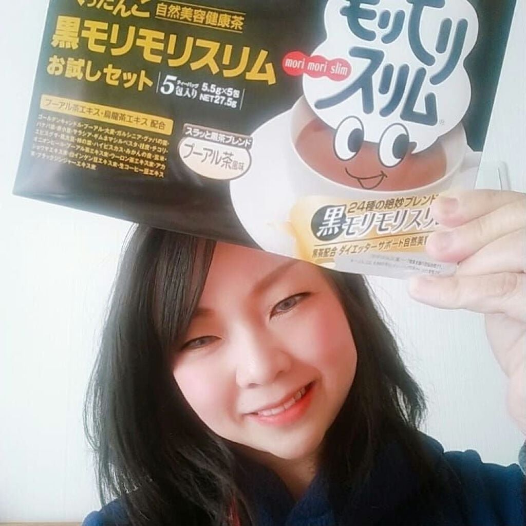 ハーブ健康本舗 黒モリモリスリム(プーアル茶風味) /ハーブ健康本舗/ドリンクを使ったクチコミ(4枚目)