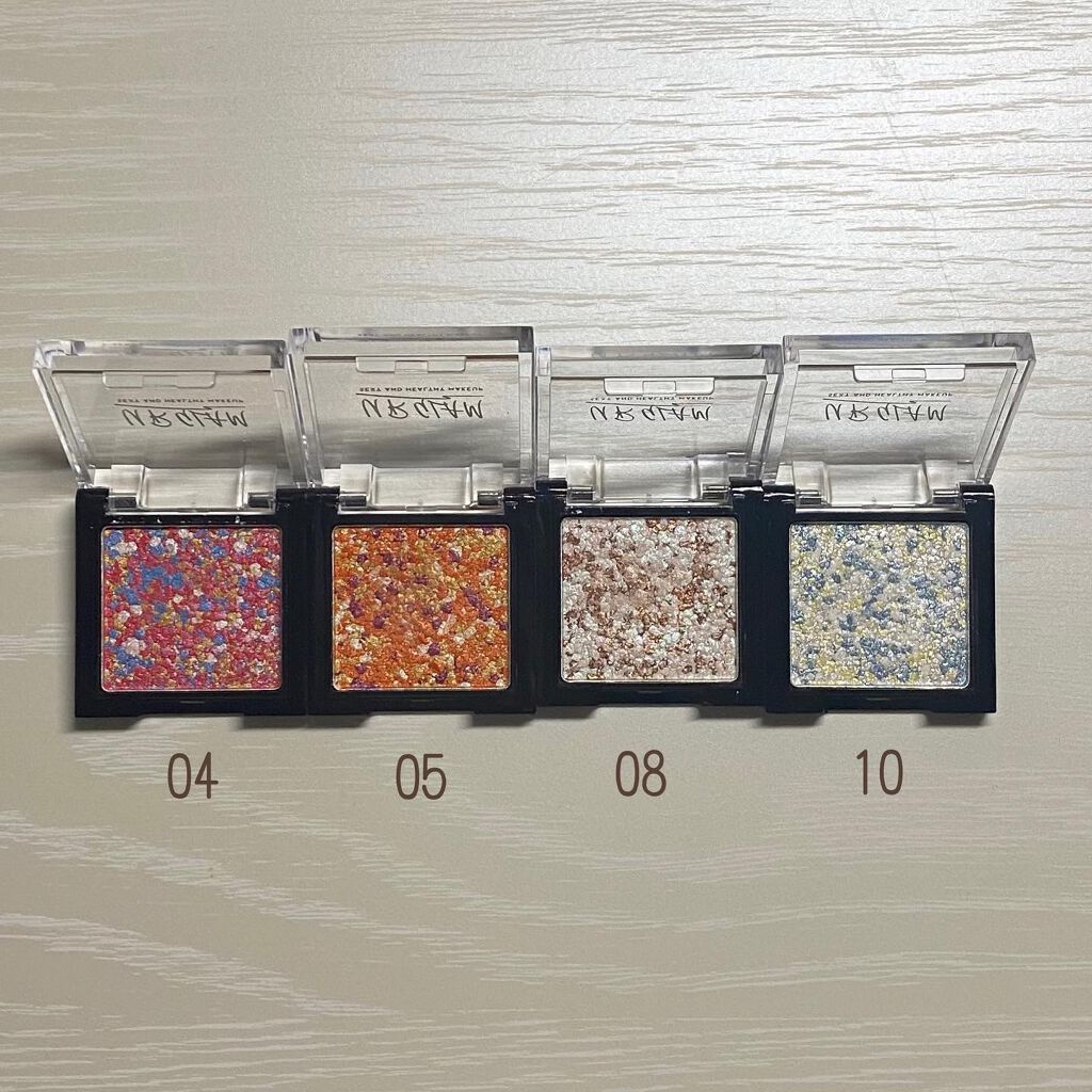 グリッタープリズム シャドウ/MISSHA/グリッターを使ったクチコミ(2枚目)