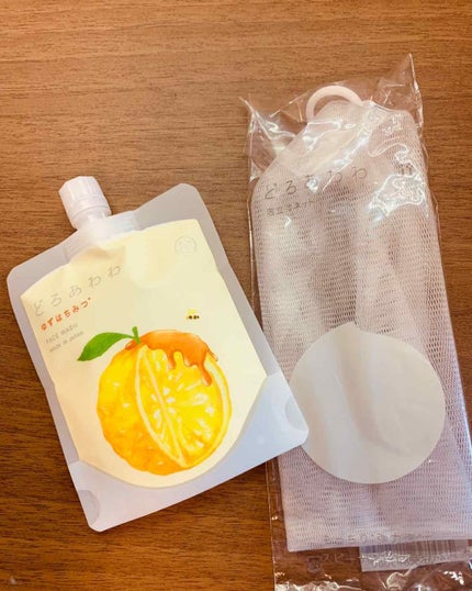 どろあわわ<ゆずはちみつ>/健康コーポレーション/洗顔フォームを使ったクチコミ(3枚目)