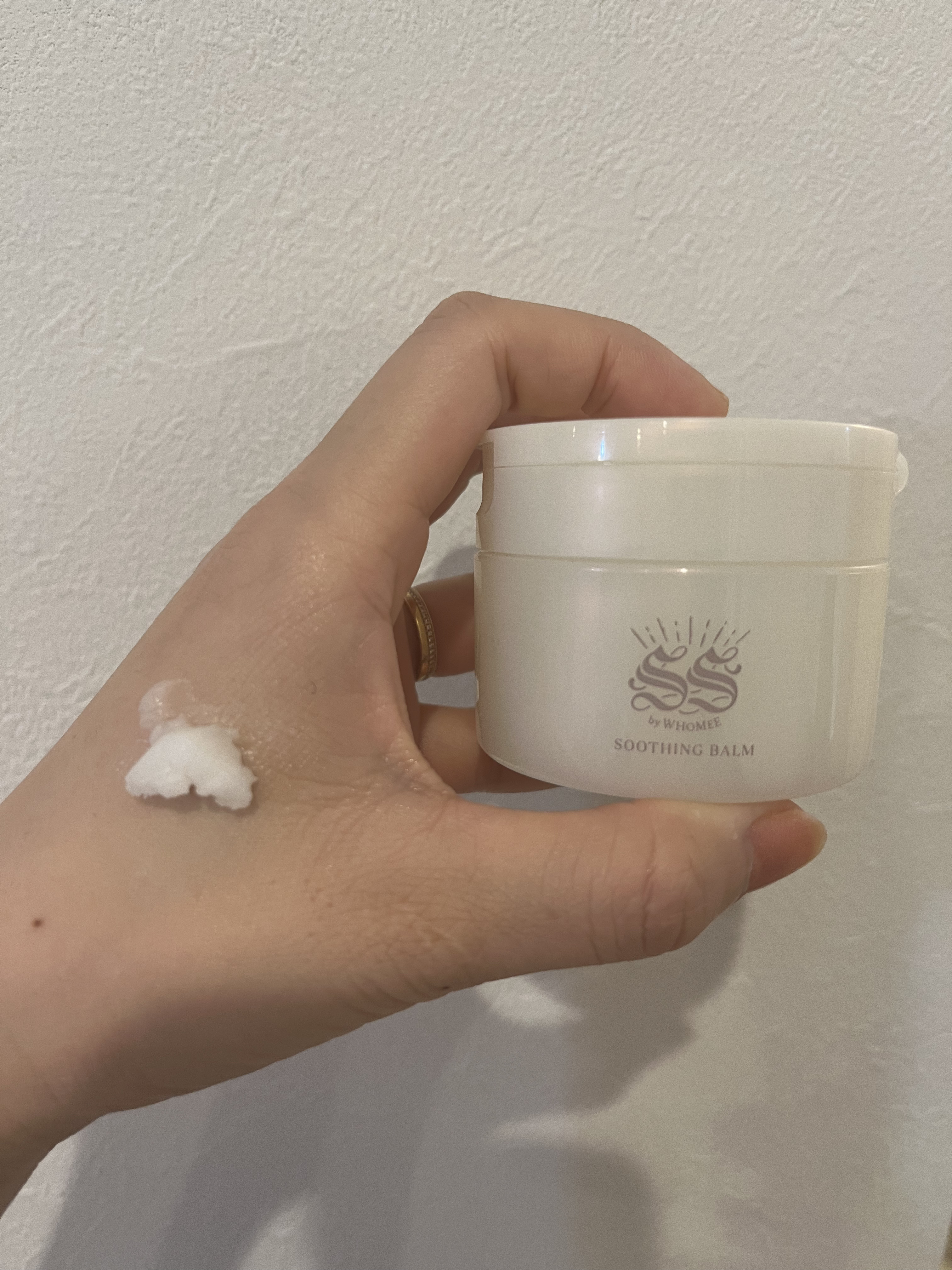 スージングバーム/SS by WHOMEE/フェイスバームを使ったクチコミ（2枚目）