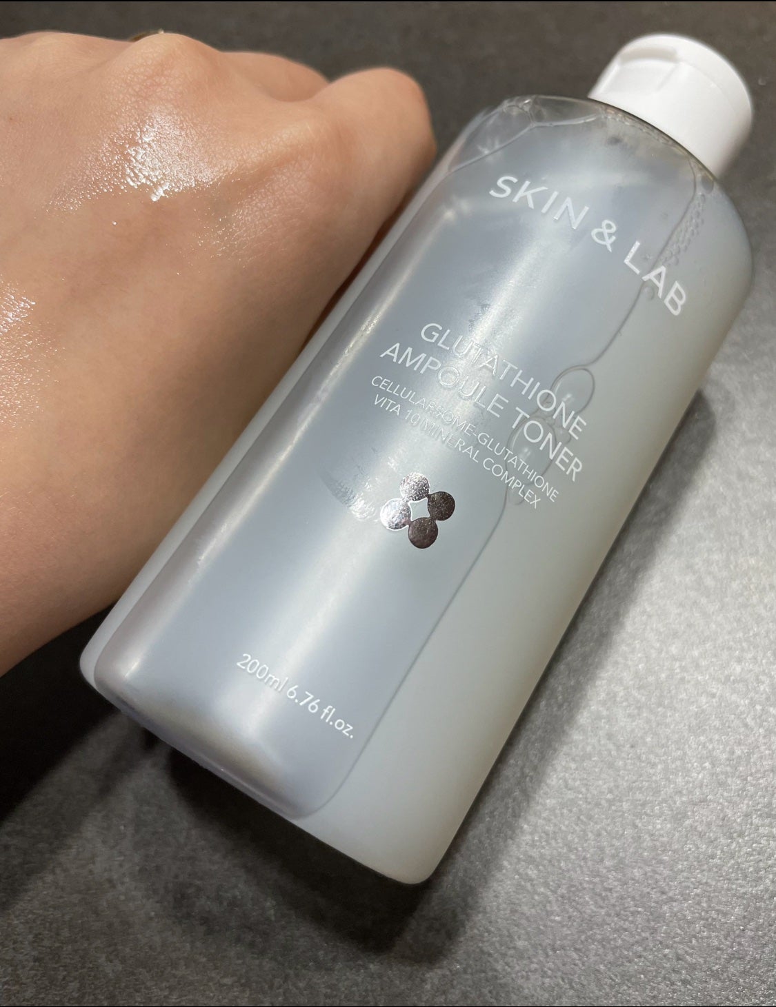 グルタチオンアンプルトナー/SKIN&LAB/化粧水を使ったクチコミ(5枚目)