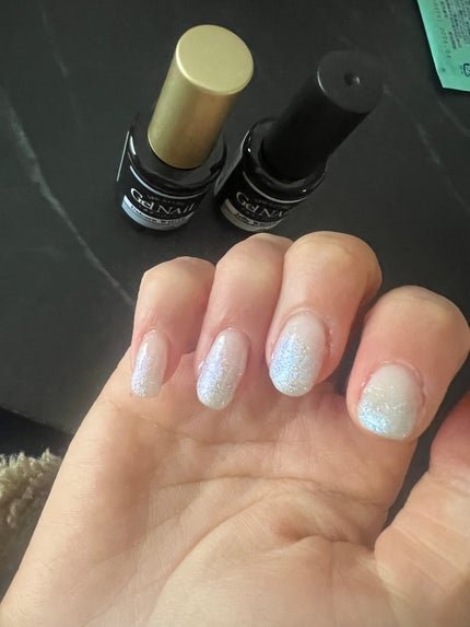 ジェルネイル(ライト対応)/セリア/ジェルネイルを使ったクチコミ(4枚目)