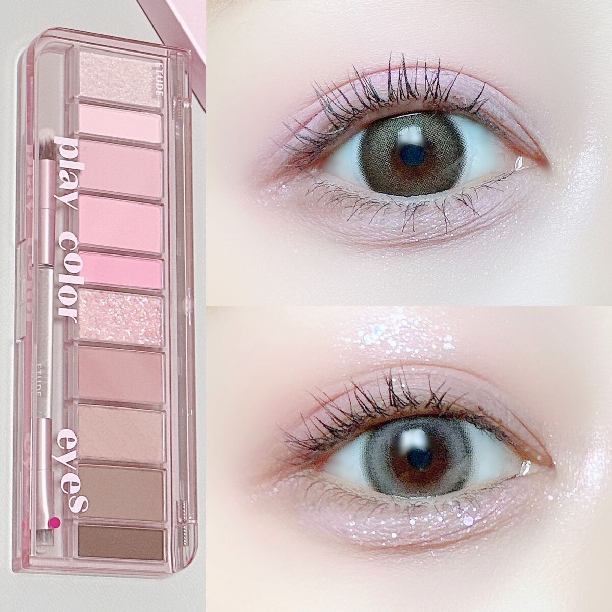 プレイカラー アイシャドウ/ETUDE/アイシャドウパレットを使ったクチコミ(5枚目)