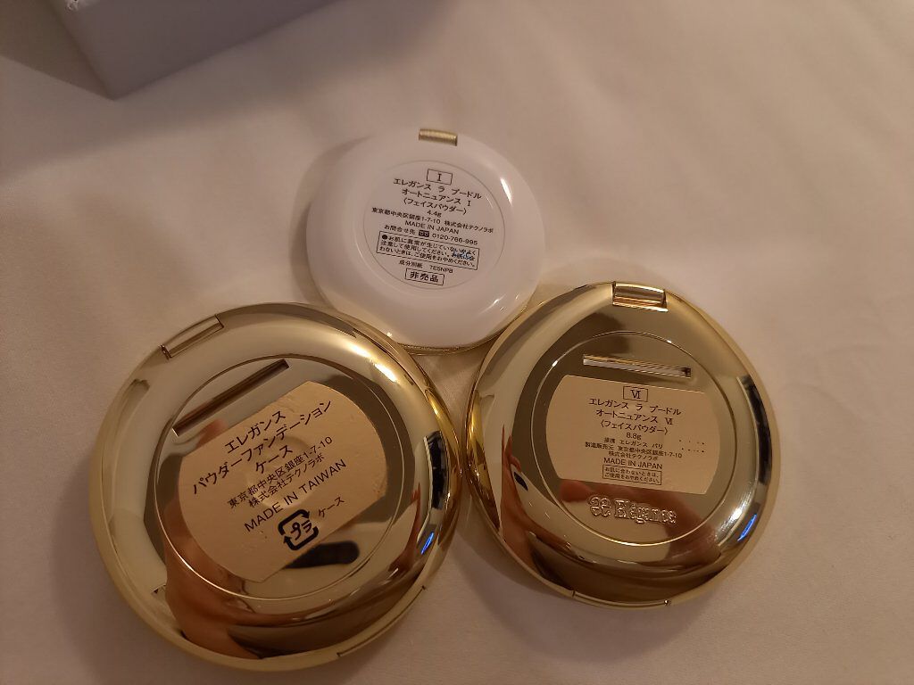 ラ プードル オートニュアンス/Elégance/プレストパウダーを使ったクチコミ（3枚目）