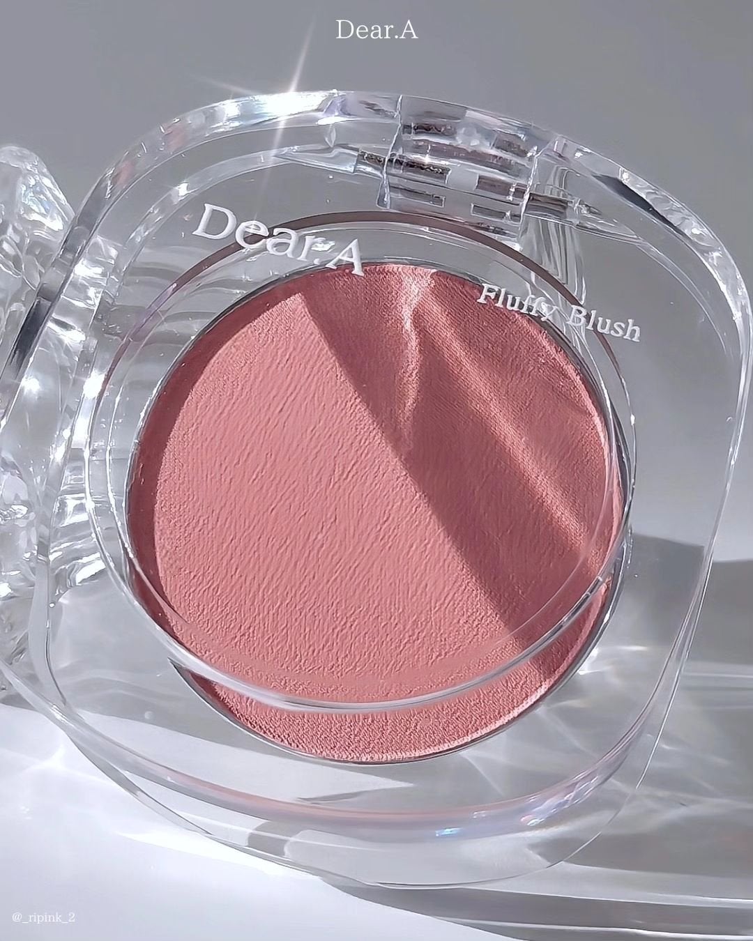 フラッフィーブラッシュ/Dear.A/パウダーチークを使ったクチコミ(2枚目)
