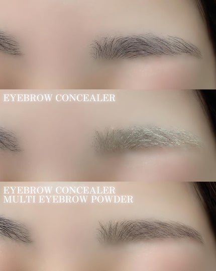 フーミー マルチアイブロウパウダー/WHOMEE/パウダーアイブロウを使ったクチコミ(5枚目)