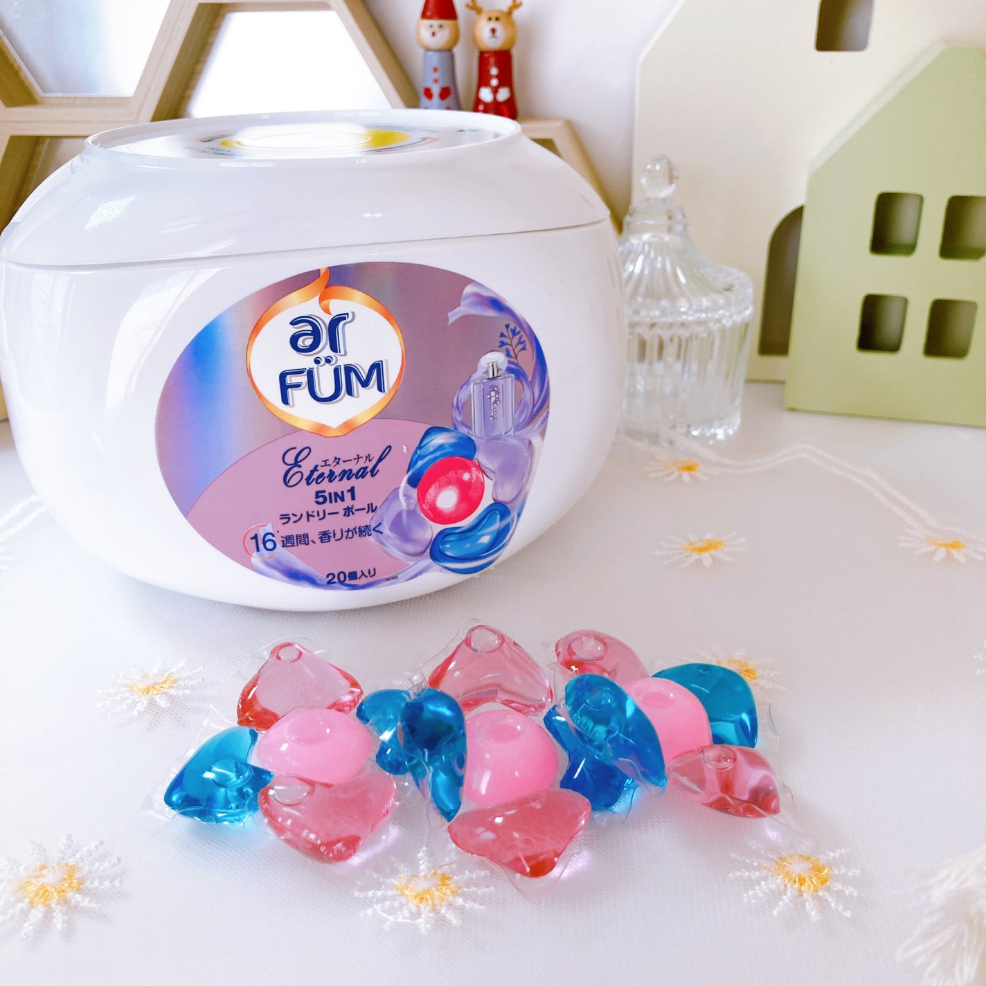 アモーレ ランドリーボール/arFUM/洗濯洗剤を使ったクチコミ(5枚目)