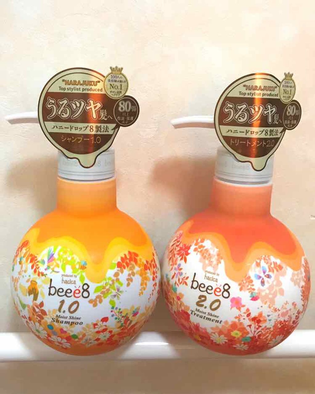 モイストシャイン シャンプー1.0/モイストシャイン トリートメント2.0/beee8/市販シャンプーを使ったクチコミ(1枚目)