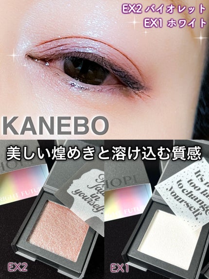 ブライトフューチャーボックス/KANEBO/単色アイシャドウを使ったクチコミ(1枚目)