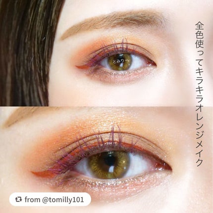 オーラクリエイション/BLEND BERRY/アイシャドウパレットを使ったクチコミ(10枚目)