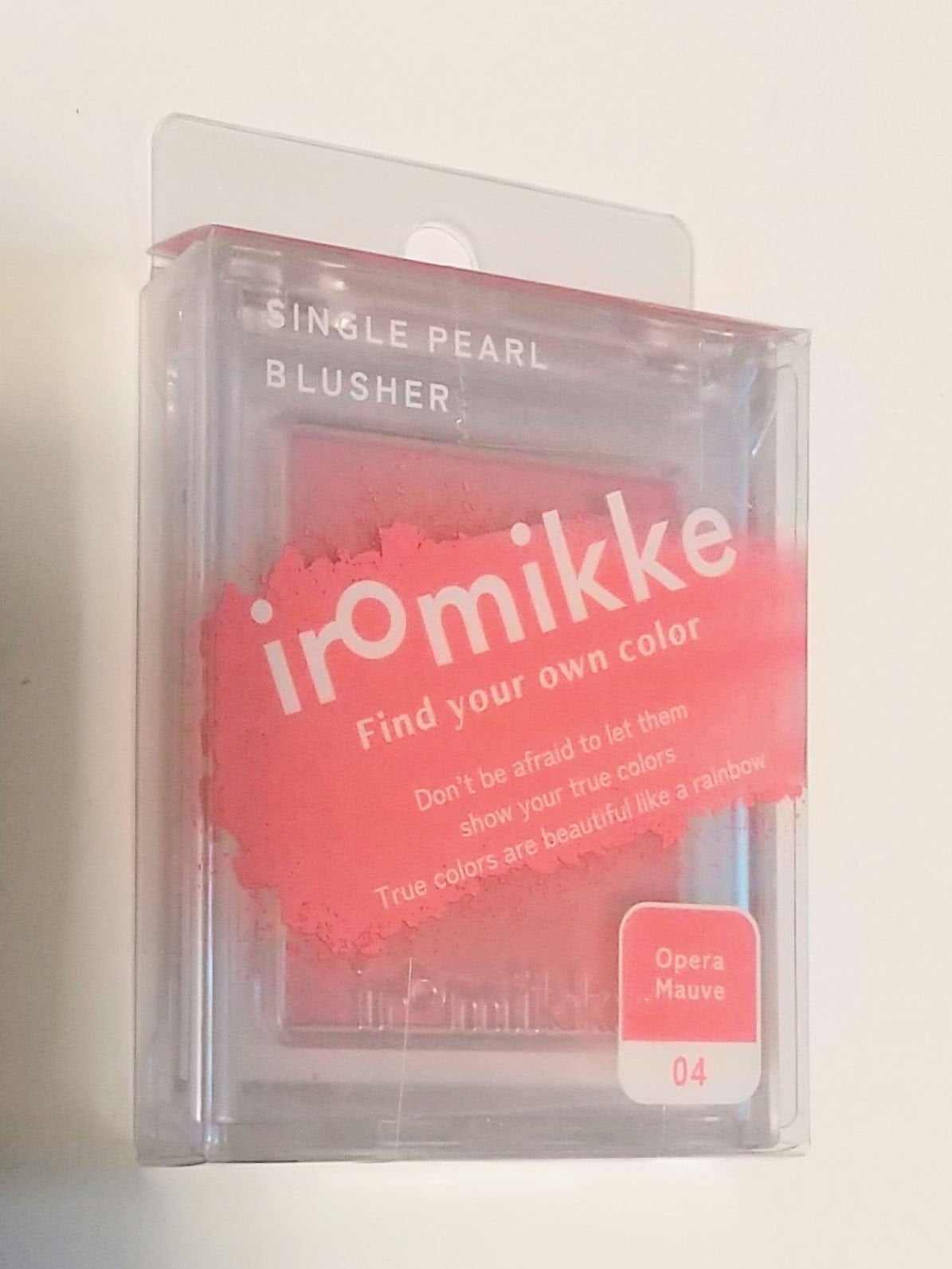 イロミッケ シングルパールチーク/iromikke/パウダーチークを使ったクチコミ(1枚目)