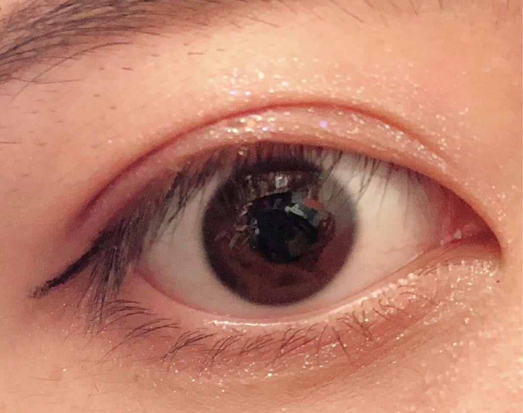 UR GLAM　POWDER EYESHADOW/U R GLAM/単色アイシャドウを使ったクチコミ（2枚目）