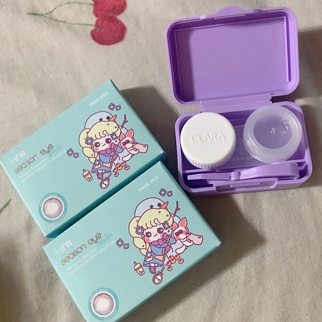 i-shaアイシャ Season Eye/蜜のレンズ/カラーコンタクトレンズを使ったクチコミ(2枚目)