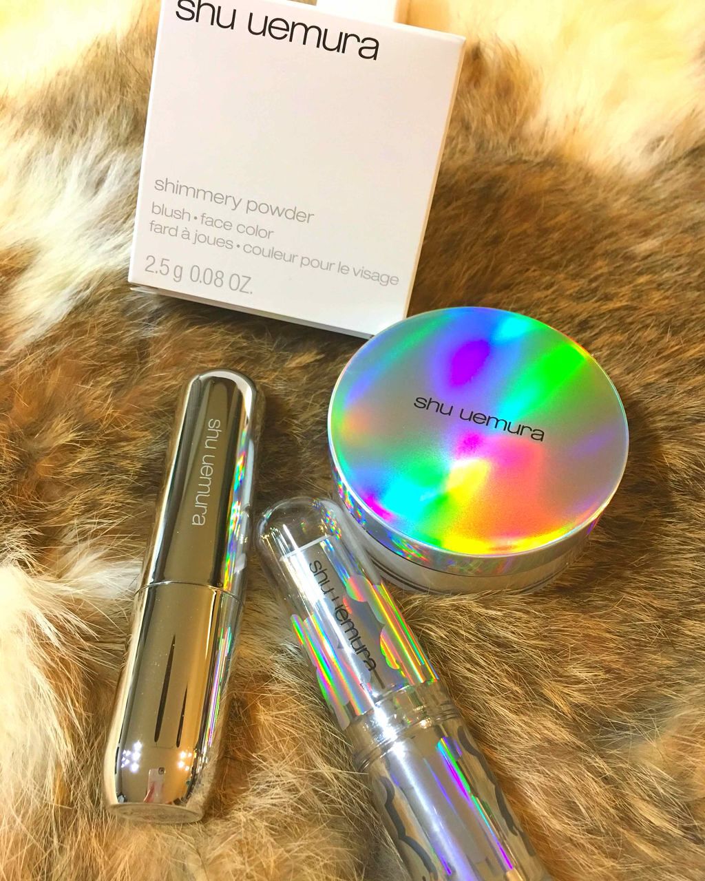 ルージュ アンリミテッド シアー チェリー イン プリズム/shu uemura/口紅を使ったクチコミ（1枚目）