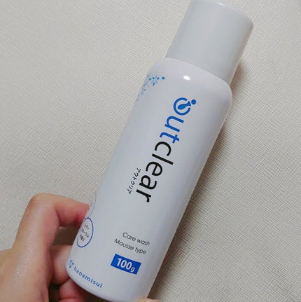 アウトクリア ケアウォッシュ ムースタイプ/outclear/デリケートゾーンケアを使ったクチコミ(2枚目)