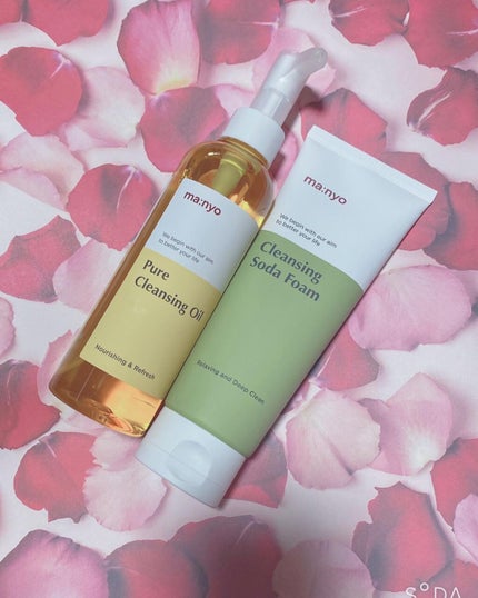 ソーダ洗顔料/manyo/洗顔フォームを使ったクチコミ(1枚目)