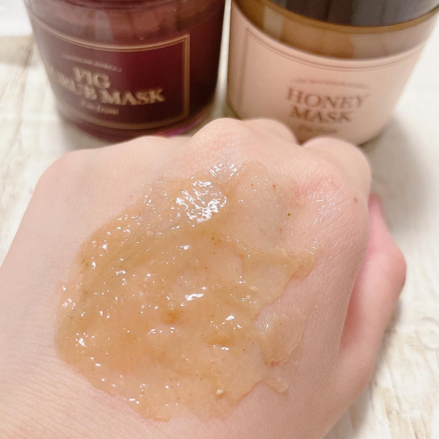 ハニーマスク/I'm from/洗い流すパック・マスクを使ったクチコミ(4枚目)