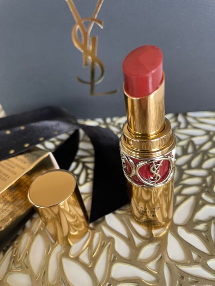 ルージュ ヴォリュプテ シャイン/YVES SAINT LAURENT BEAUTE/口紅を使ったクチコミ(1枚目)