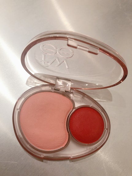 デュアルチークメロウ/fwee/ジェル・クリームチークを使ったクチコミ(4枚目)