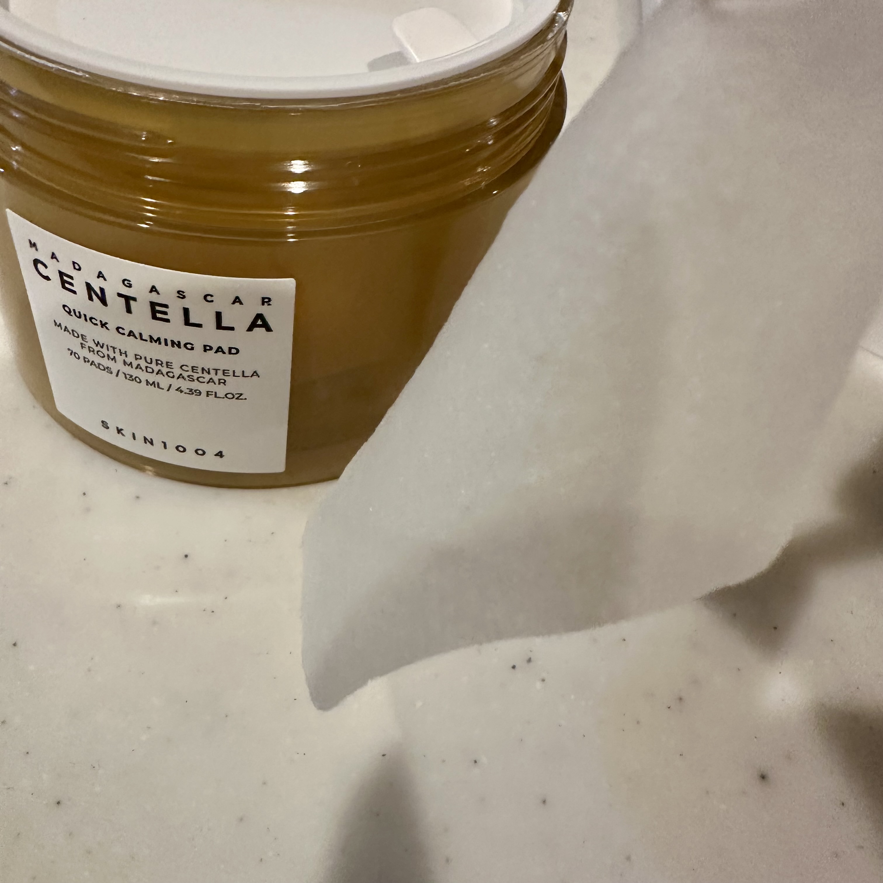 センテラ クイックカーミングパッド/SKIN1004/トナーパッドを使ったクチコミ（2枚目）