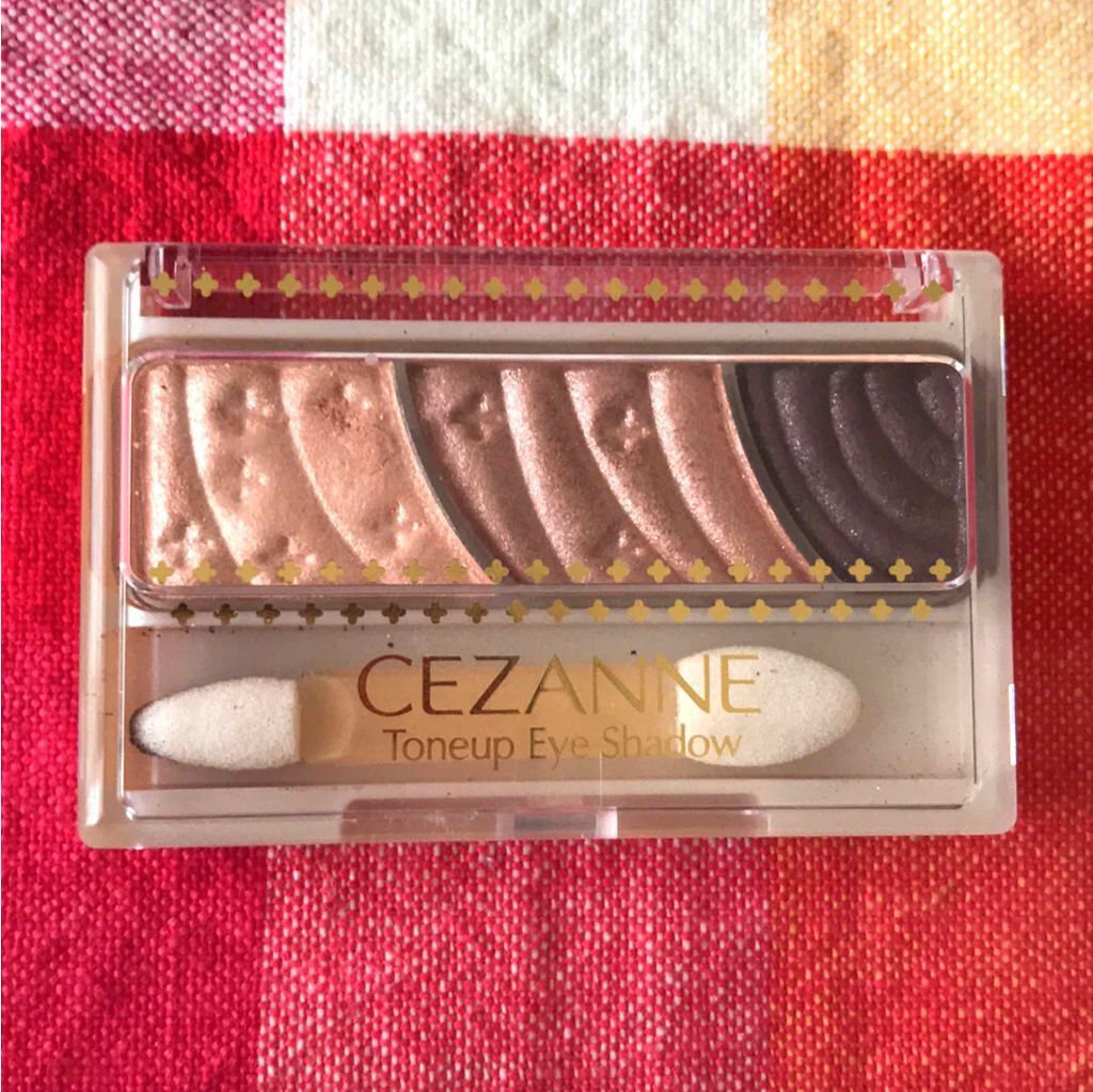 トーンアップアイシャドウ/CEZANNE/アイシャドウパレットを使ったクチコミ(1枚目)