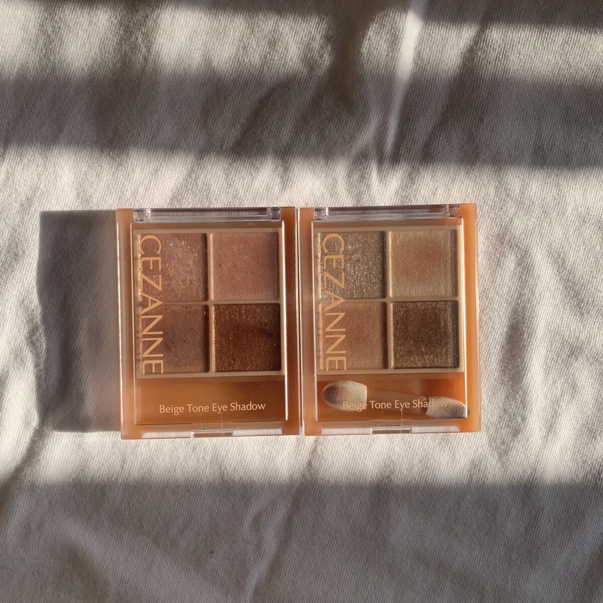 ベージュトーンアイシャドウ/CEZANNE/アイシャドウパレットを使ったクチコミ（2枚目）