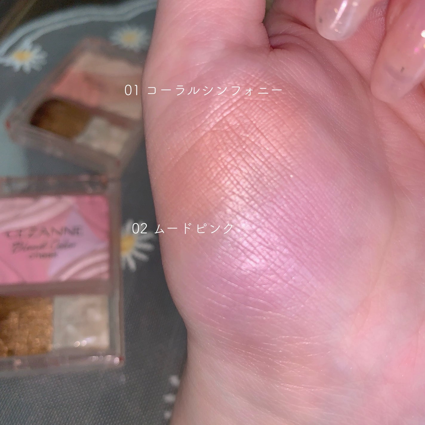 ブレンドカラーチーク/CEZANNE/チークを使ったクチコミ(9枚目)