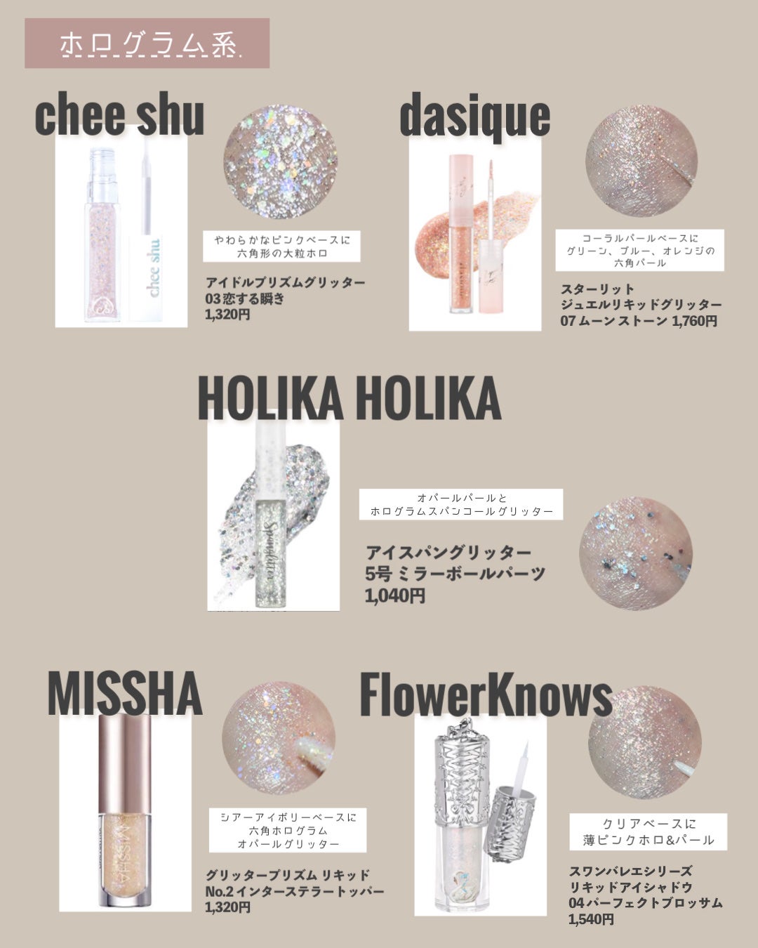 アイメタルグリッター/HOLIKA HOLIKA/グリッターを使ったクチコミ(9枚目)