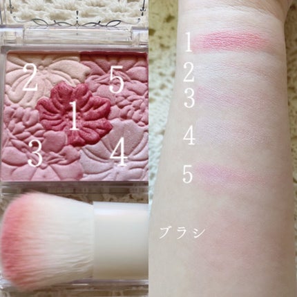 グロウフルールチークス/キャンメイク/パウダーチークを使ったクチコミ(4枚目)