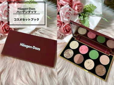 【Häagen-Dazs】あのアイスクリームがコスメになりました︎⸜❤︎⸝

あまりの可愛さに一目惚れして買ってしまったハーゲンダッツのコスメセットブック︎📔´-‪‪‪w‪w‪w

アイシャドウパレット