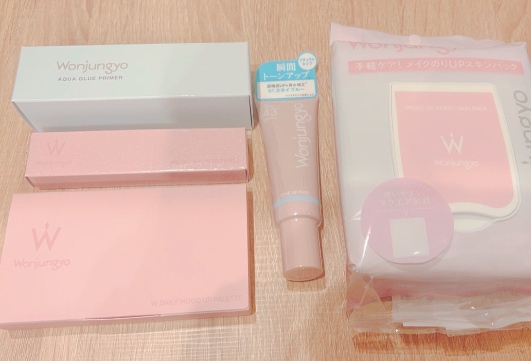 ウォンジョンヨ W デイリームードアップパレット /Wonjungyo/アイシャドウパレットを使ったクチコミ(2枚目)