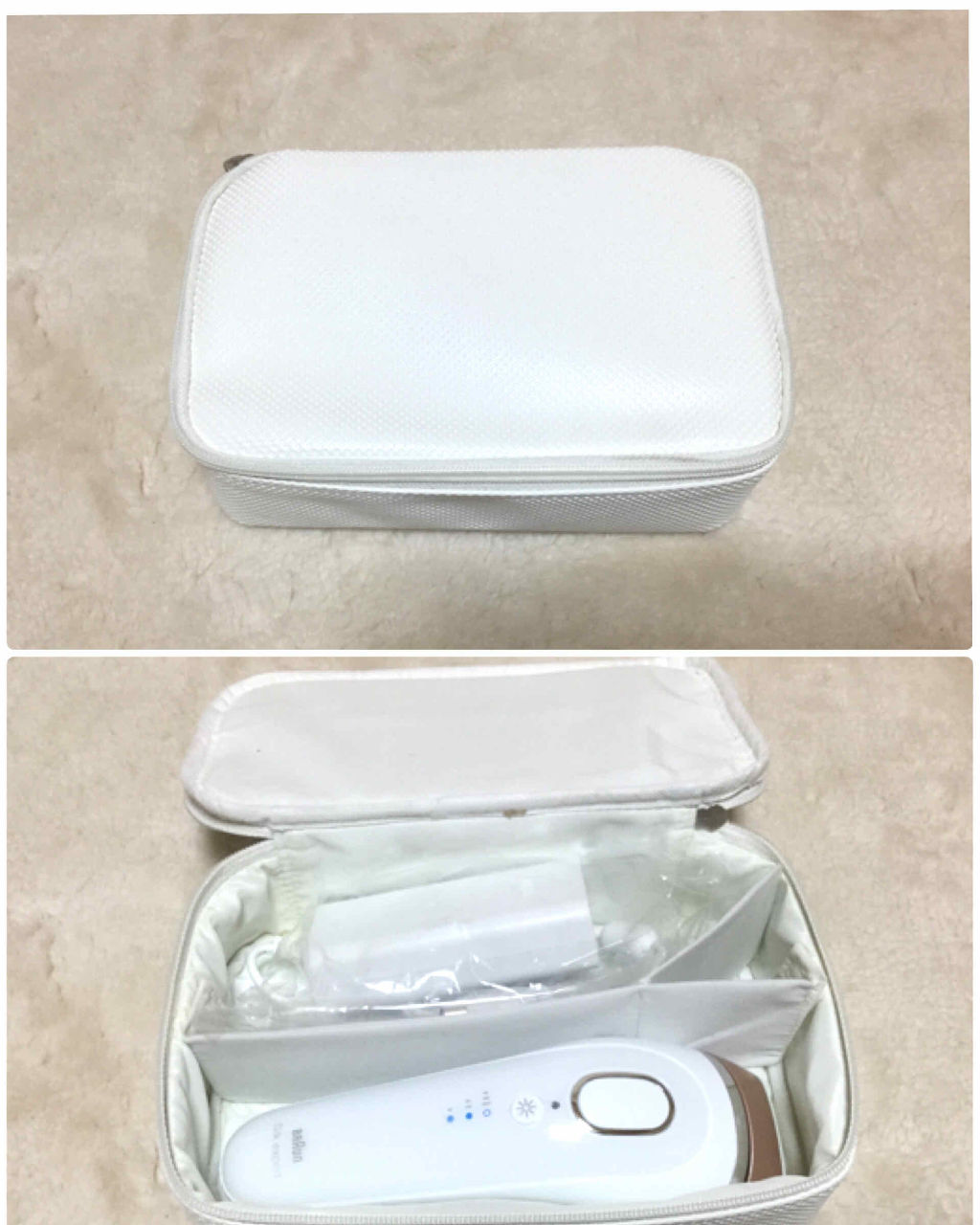 ブラウンシルクエキスパート （光美容器）/ブラウン/家庭用脱毛器を使ったクチコミ（3枚目）