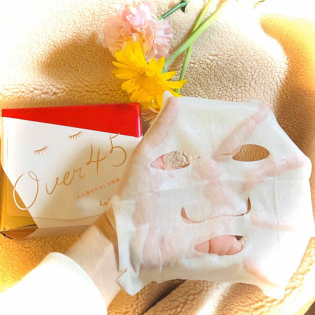 ルルルンOVER45 カメリアピンク（モイスト）/ルルルン/シートマスク・パックを使ったクチコミ（2枚目）