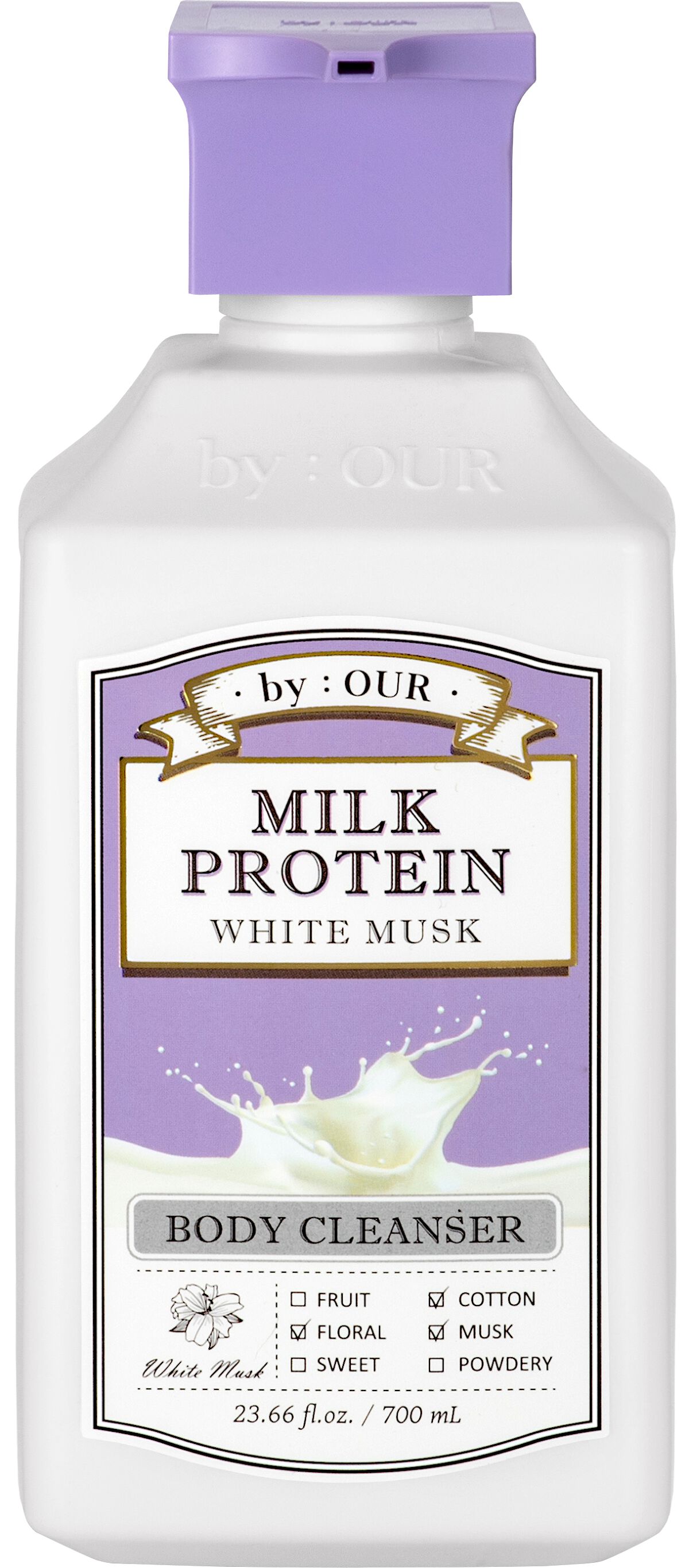 by : OUR ミルクプロテイン ボディクレンザー ホワイトムスク