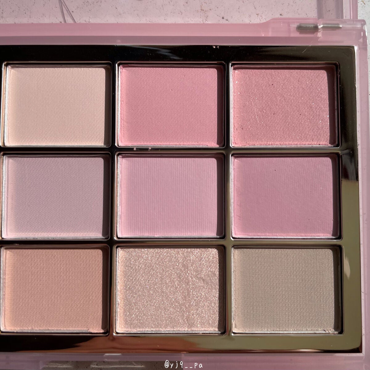 ソフトブラーリングアイパレット/wakemake/アイシャドウパレットを使ったクチコミ(4枚目)