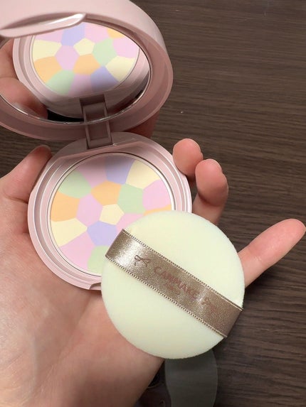 マシュマロフィニッシュパウダー ~Abloom~/キャンメイク/プレストパウダーを使ったクチコミ(1枚目)