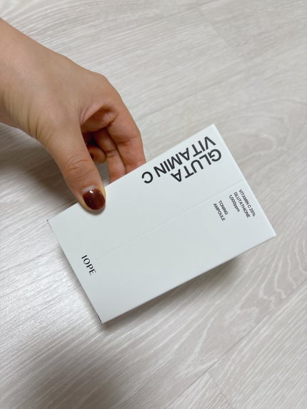 グルタ ビタミンC トーニング アンプル/IOPE/美容液を使ったクチコミ(1枚目)