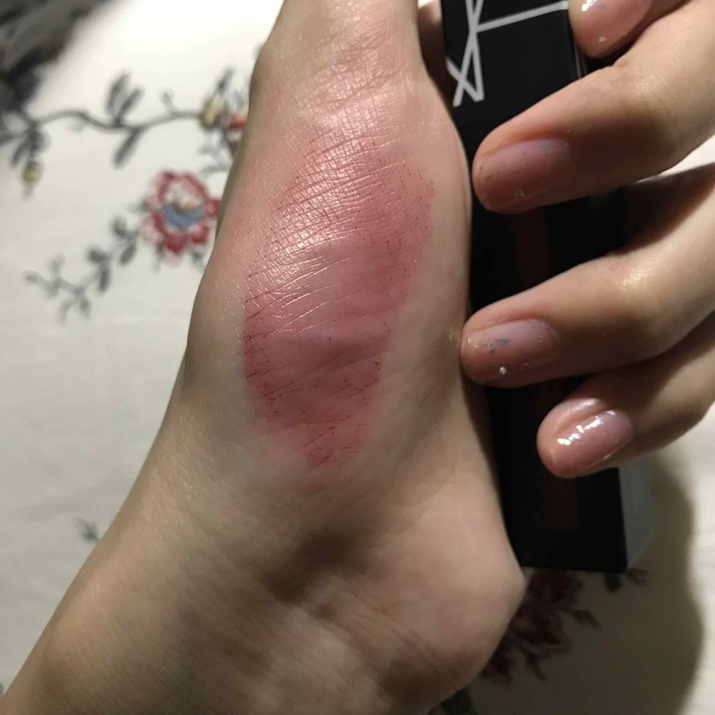 パワーマットリップピグメント 2786  ブリックレッド/NARS/口紅を使ったクチコミ（3枚目）