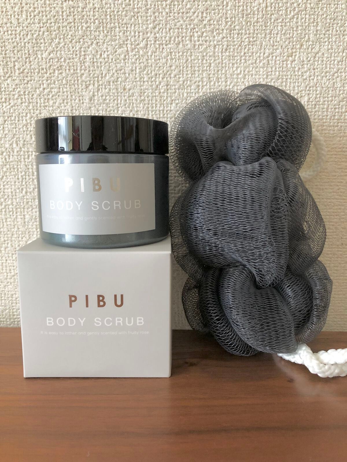 PIBU BODY SCRUB/PIBU/スクラブ・ゴマージュを使ったクチコミ(1枚目)