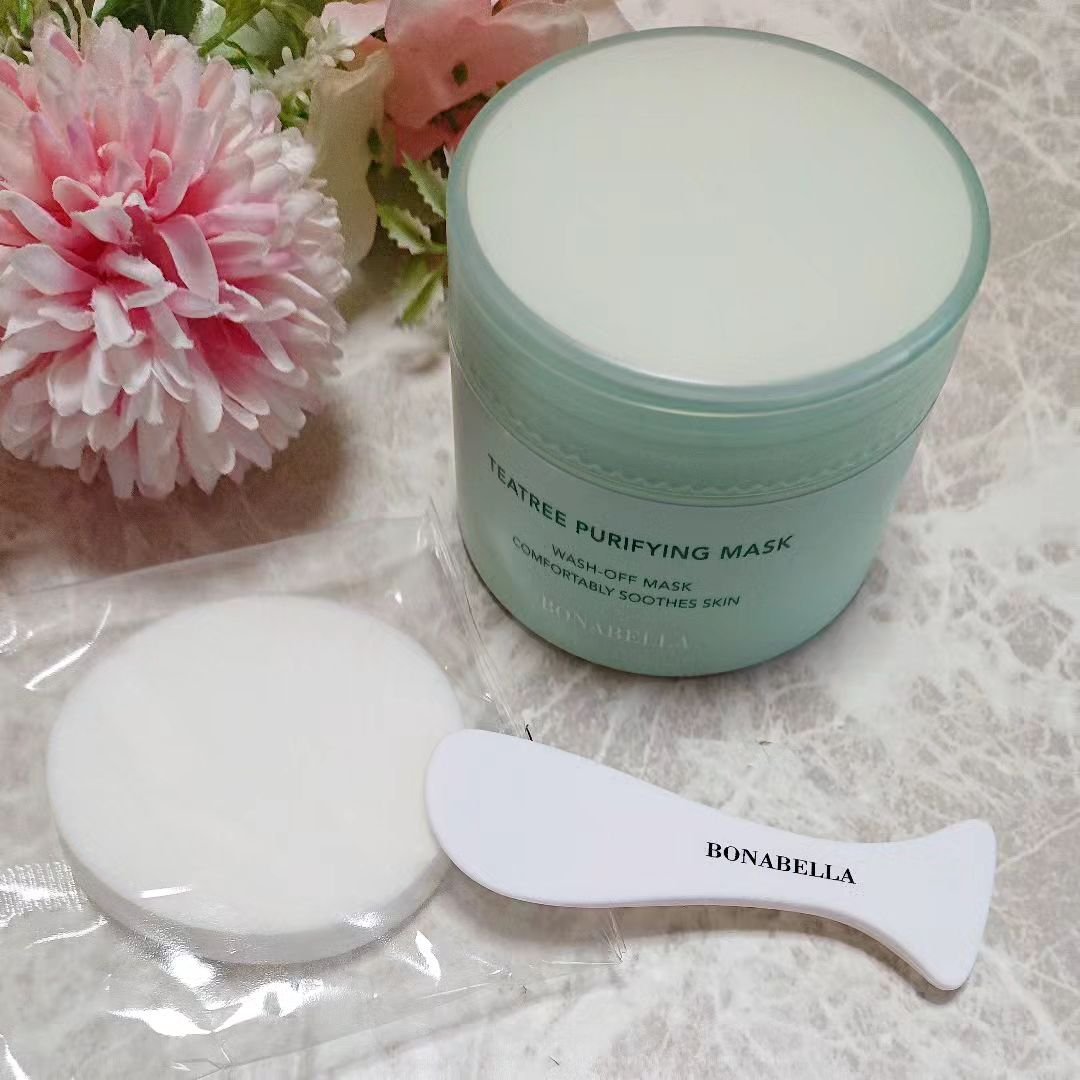 ティーツリーピュリファイングマスク/BONABELLA/洗い流すパック・マスクを使ったクチコミ（2枚目）