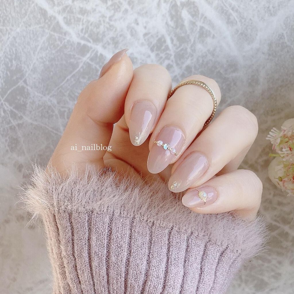 シャインオンミーネイルカラー SE05.インティメイト/Dear.A/マニキュアを使ったクチコミ（2枚目）